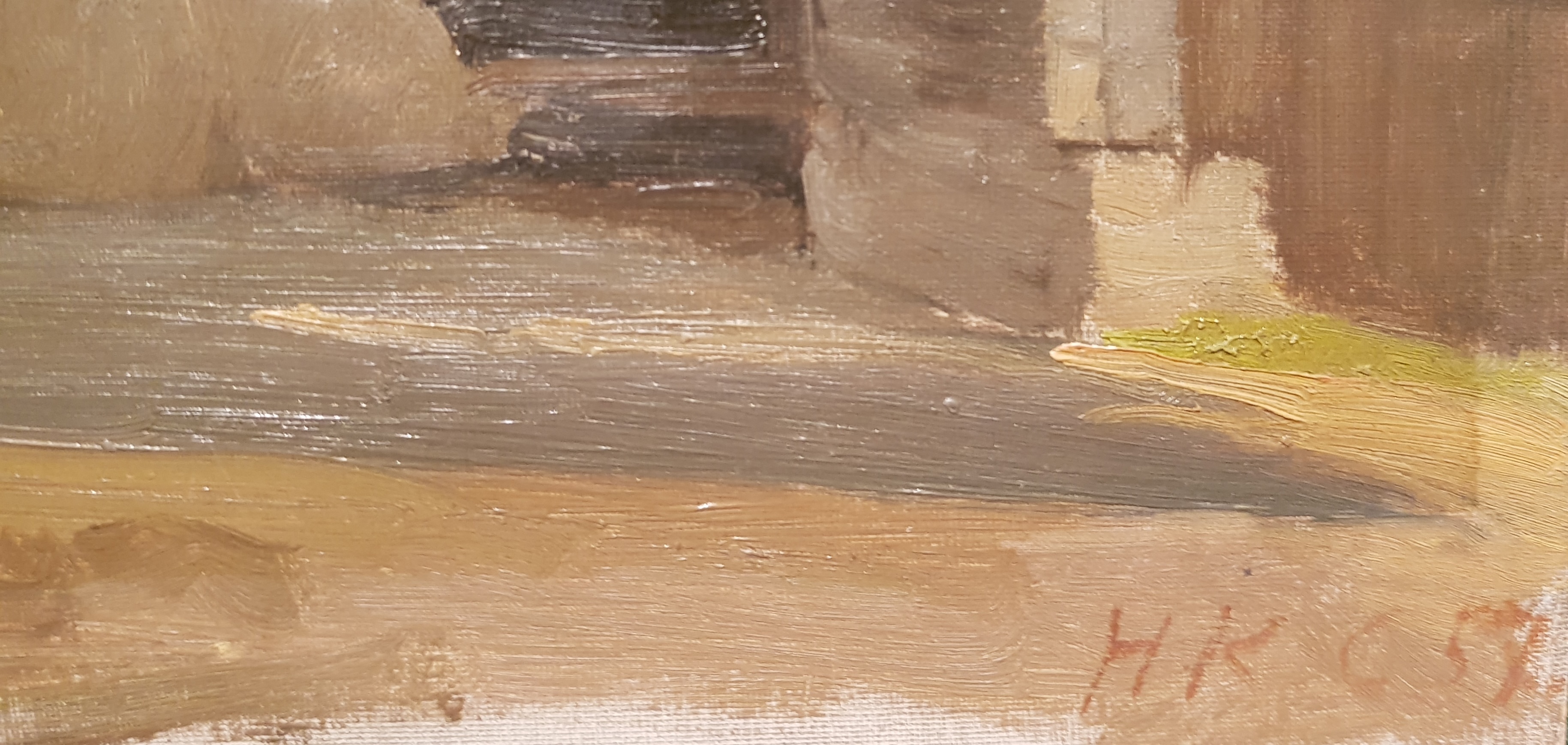 Подпись. Соломин Николай Константинович. Сарай