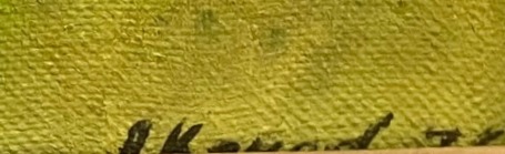 Подпись. Крылов Андрей Порфирьевич. Альпийские луга. У перевала