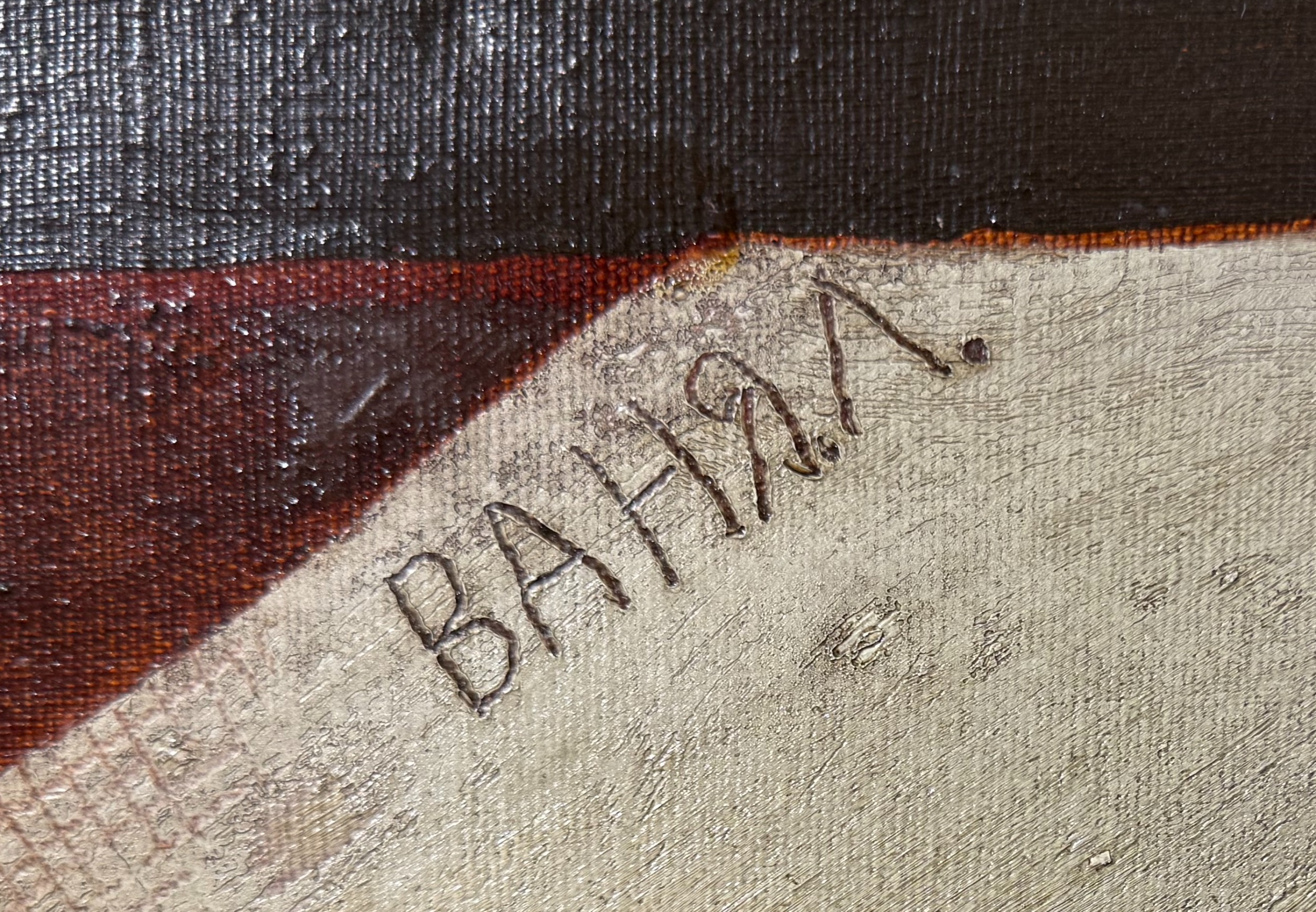 Подпись. Лубенников Иван Леонидович. Диагональный натюрморт