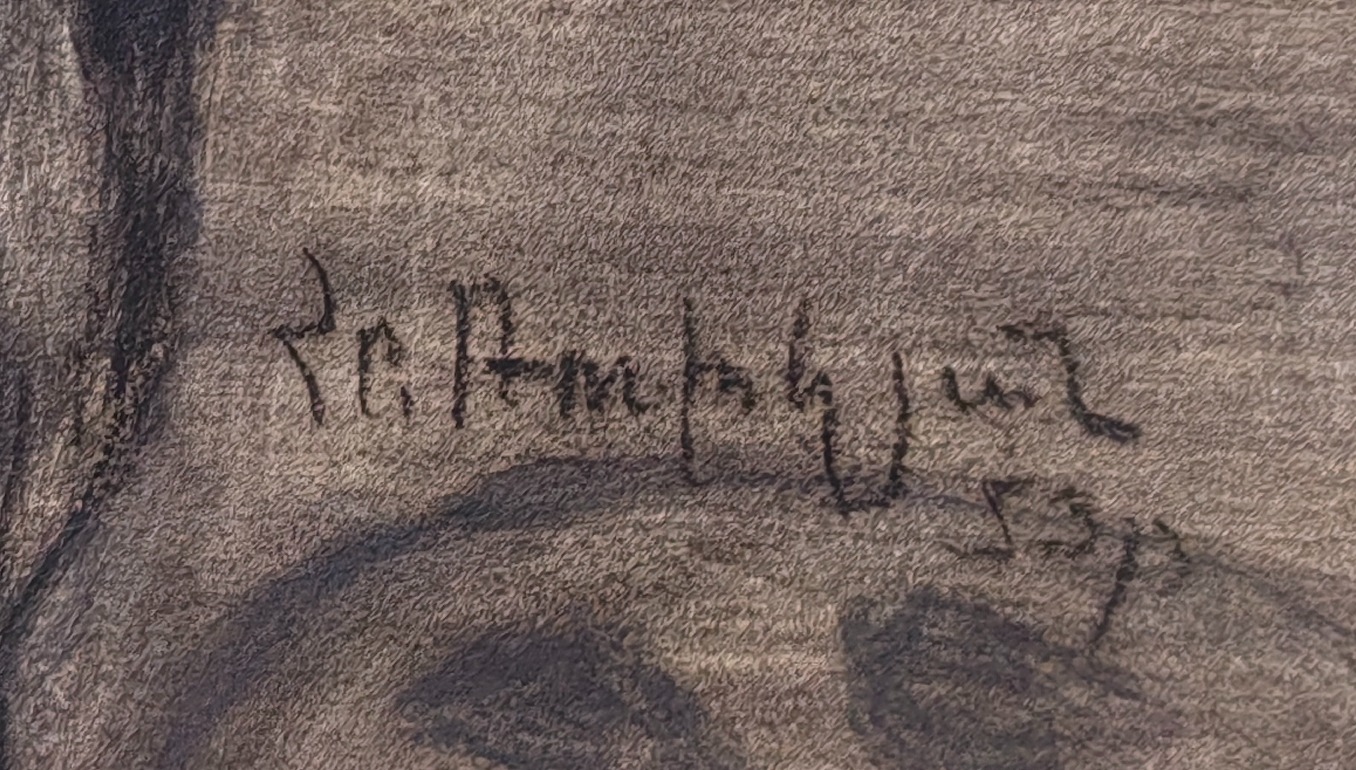 Подпись. Рухкян Рачия(Грачия) Липаритович. Водитель грузовика